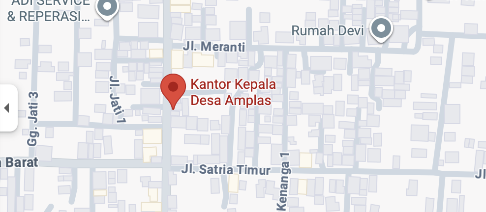 Lokasi Desa Amplas